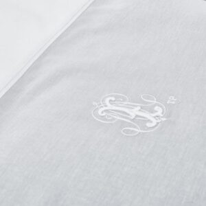 Cot Bed Duvet Cover- Pearl