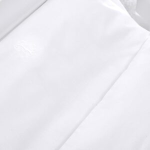 Cot Bed Duvet Cover- Pearl