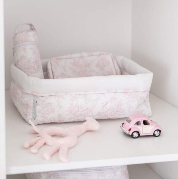 Rectangular Care Basket - Sweet Pink