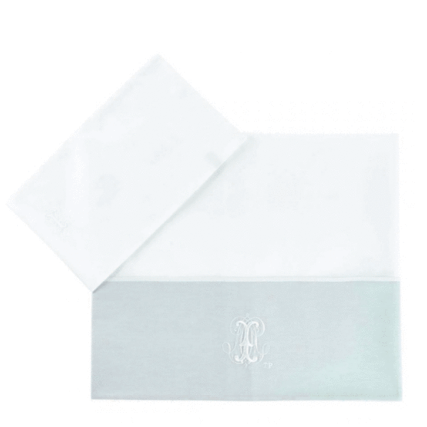 Cot bed Sheet with Pillowcase - Royal Blue