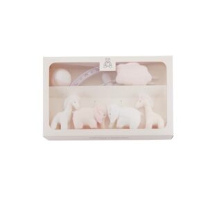 Μουσικό παιχνίδι “Elephants & Giraffes” - Cotton Pink