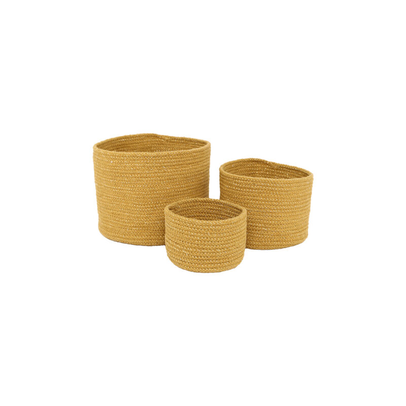 Trio Baskets Isle Honey Gautier Kids