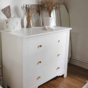 chest of drawes white 8